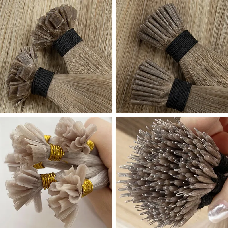 Keratine haarextensions