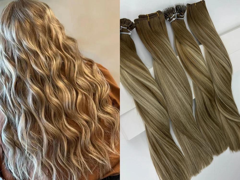 Clip-in haarextensies versus permanente haarextensies van professionele fabrikant China