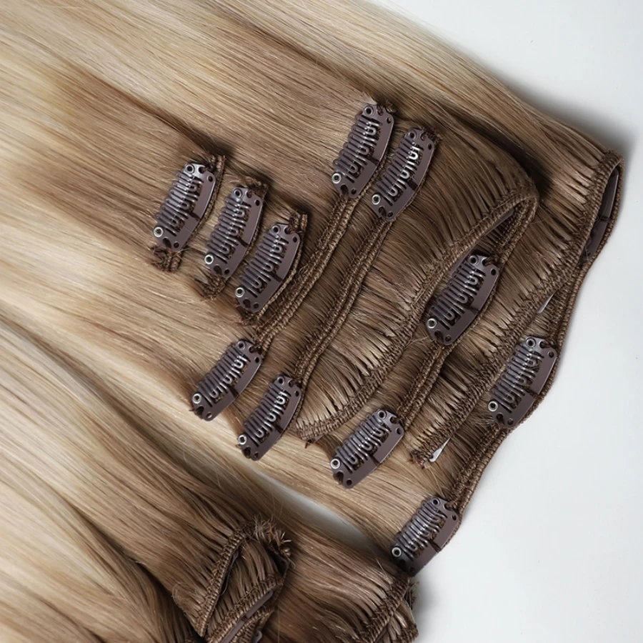 Clip-in haarextensions Echt haar