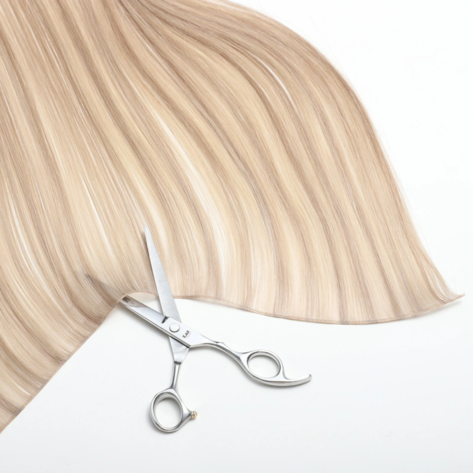 Onzichtbare inslaghaarextensies