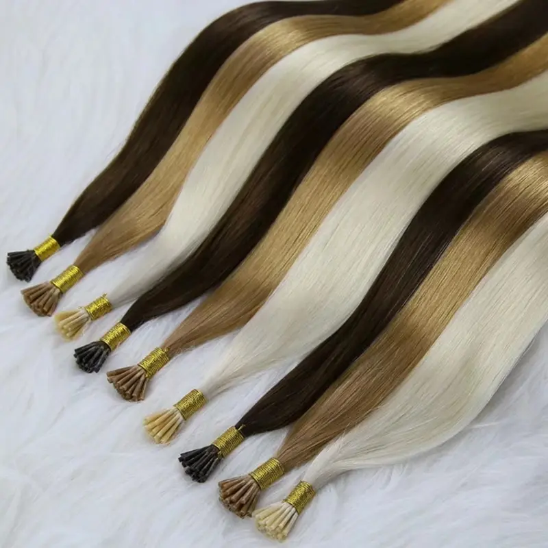 Pre-bonded hairextensions