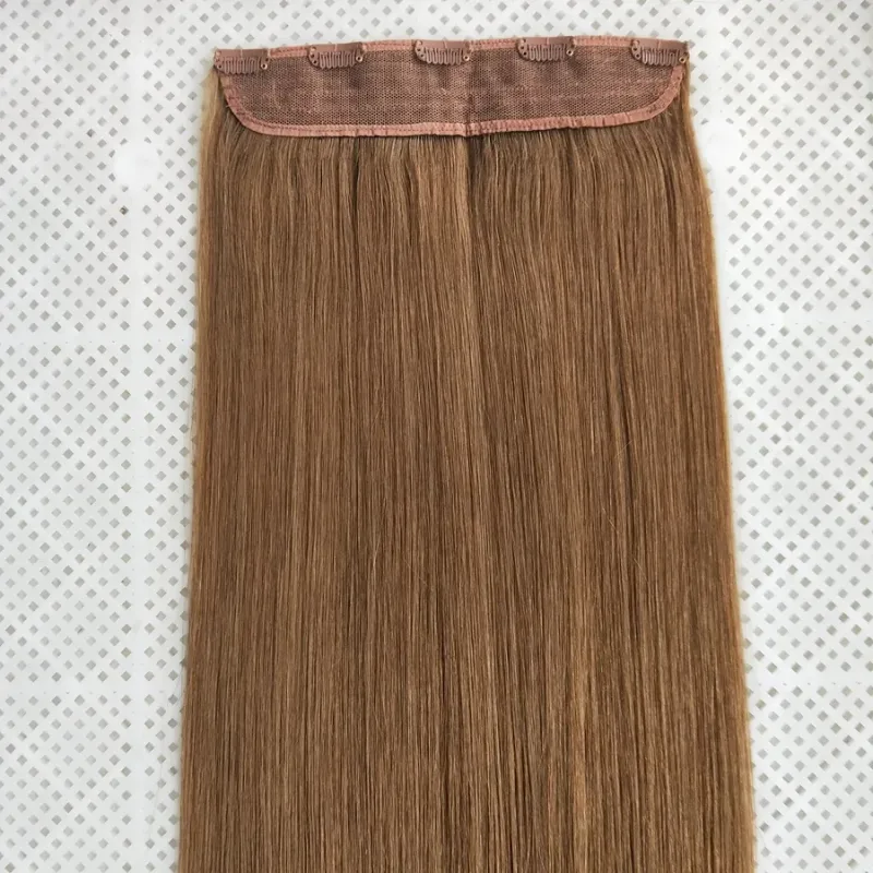 Remy Halo-extensies van echt haar